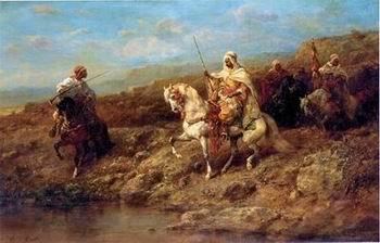 unknow artist Arab or Arabic people and life. Orientalism oil paintings 191 Sweden oil painting art